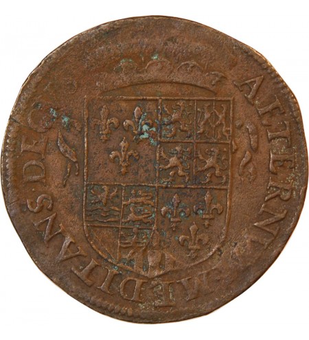 PERCHE, François Duc d’Alençon – JETON cuivre 1582