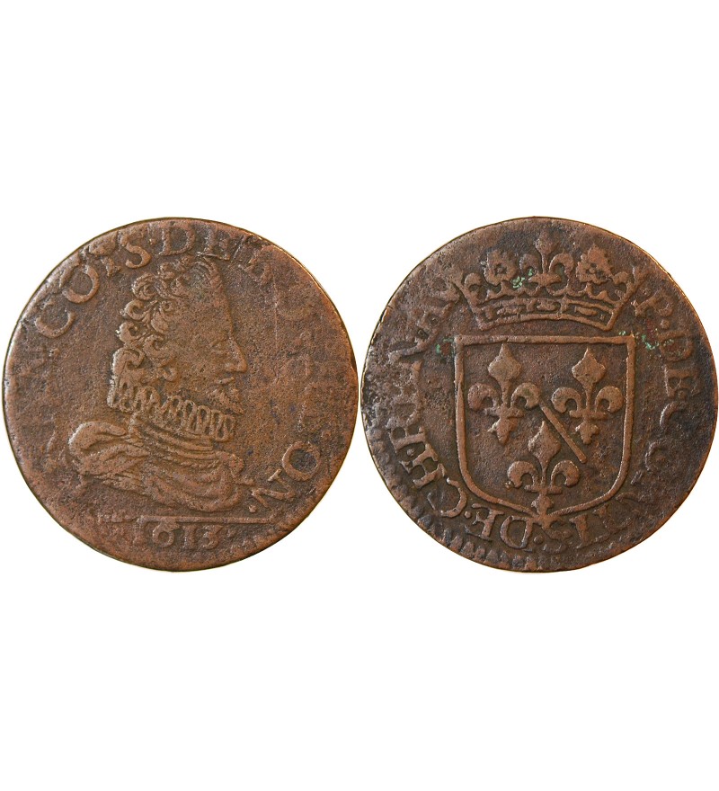 CHÂTEAU-REGNAULT, François de Bourbon-Conti – LIARD 1613