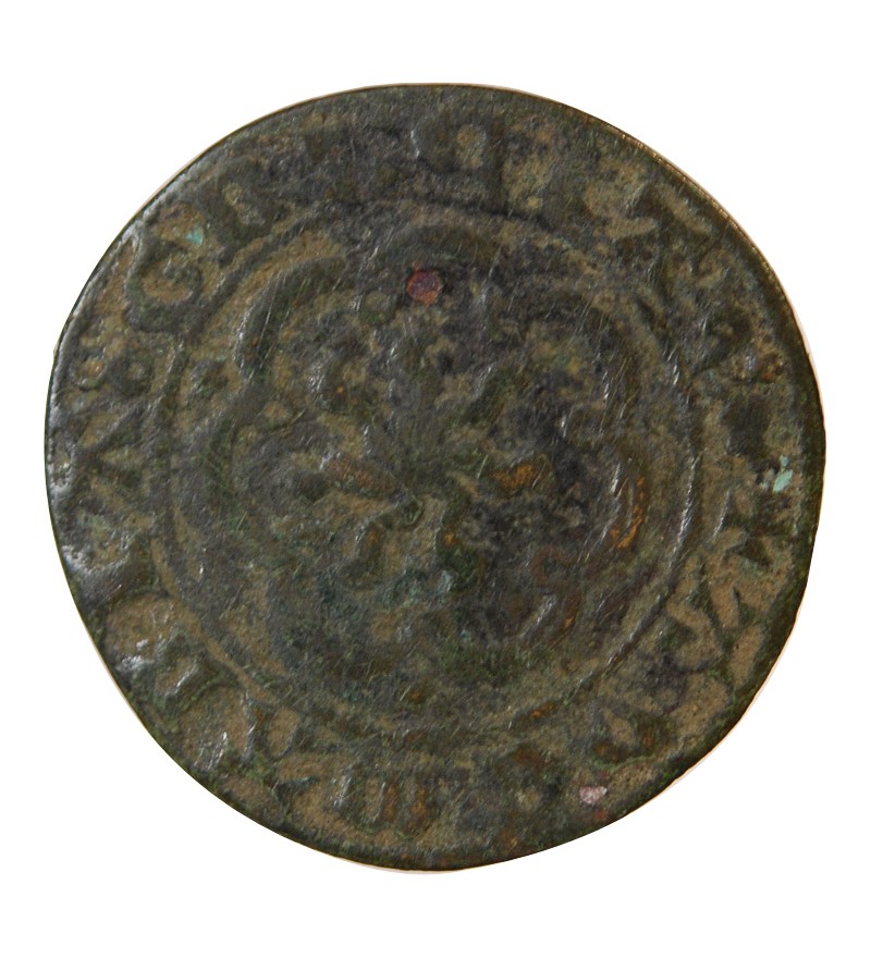 ADMINISTRATION ANGLO-FRANCAISE, JETON à la rose de Saint-Catherine – vers 1430 – Mit. 519