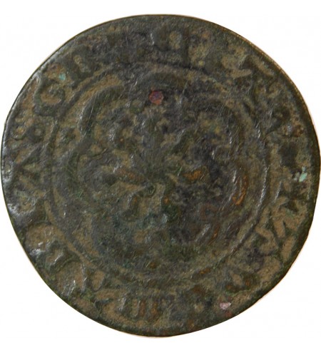 ADMINISTRATION ANGLO-FRANCAISE, JETON à la rose de Saint-Catherine – vers 1430 – Mit. 519