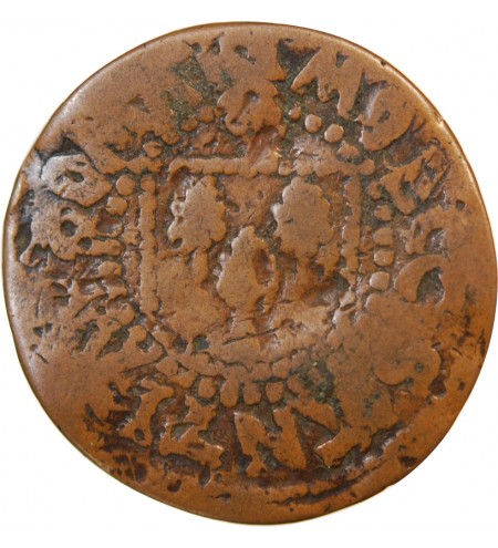 SAINT-OMER, Église de Saint-Bertin – MÉREAU de 12 deniers 1526 – F.7018 var.