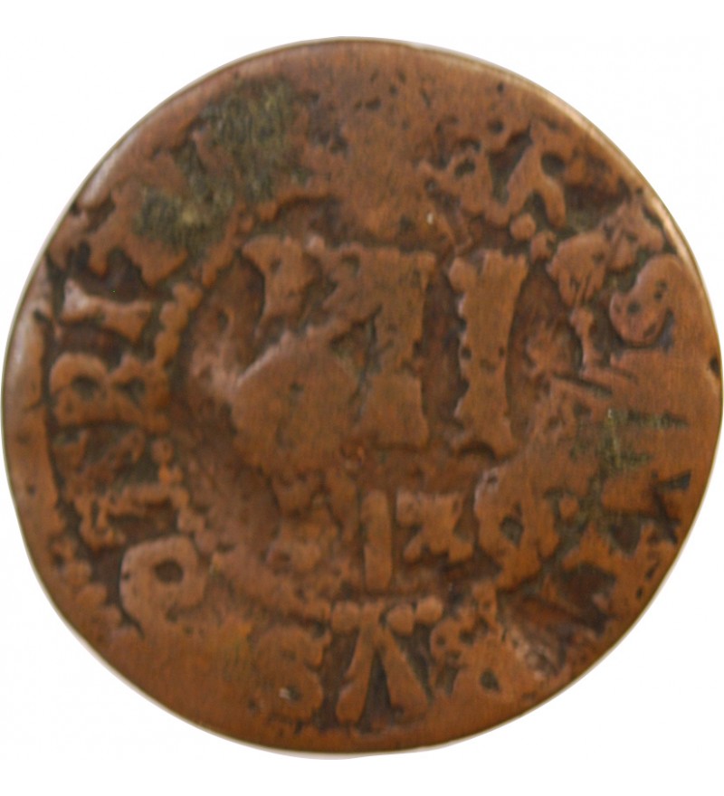 SAINT-OMER, Église de Saint-Bertin – MÉREAU de 12 deniers 1526 – F.7018 var.