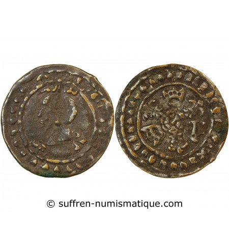 FRANCE, Henri III – DENIER à épouser, élément d’un treizain – XVIe siècle