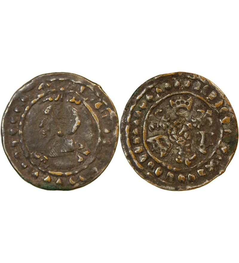 FRANCE, Henri III – DENIER à épouser, élément d’un treizain – XVIe siècle