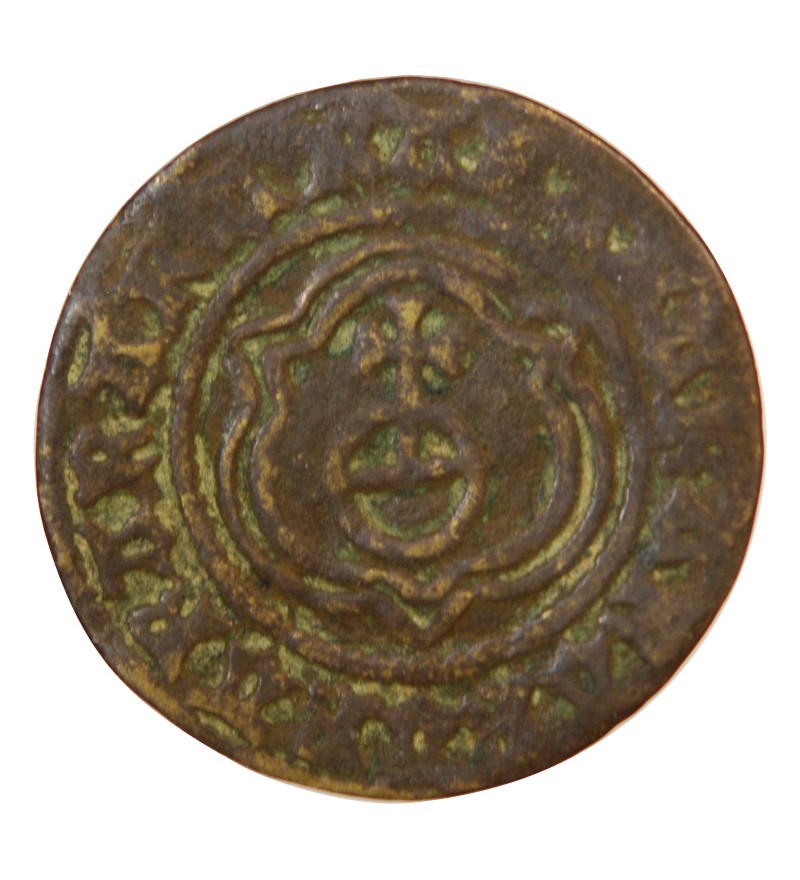 NUREMBERG – JETON de compte au globe crucigère – XVIe siècle