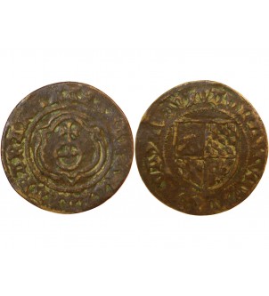 NUREMBERG – JETON de compte au globe crucigère – XVIe siècle 2