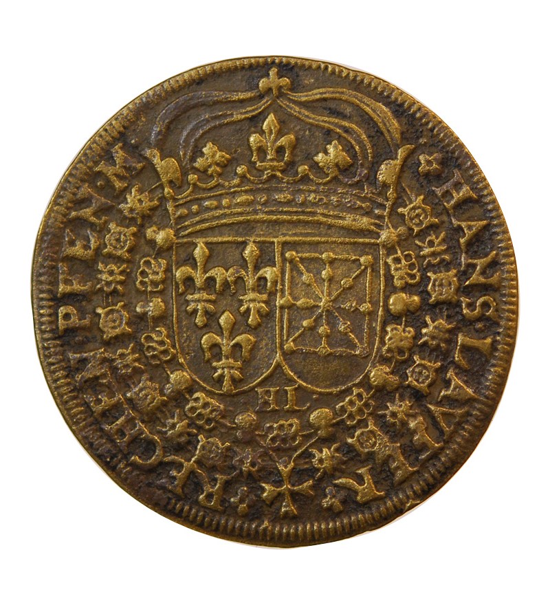 NUREMBERG, Hans Lauffer – JETON de compte Louis XIII – XVIIe siècle – F.12306