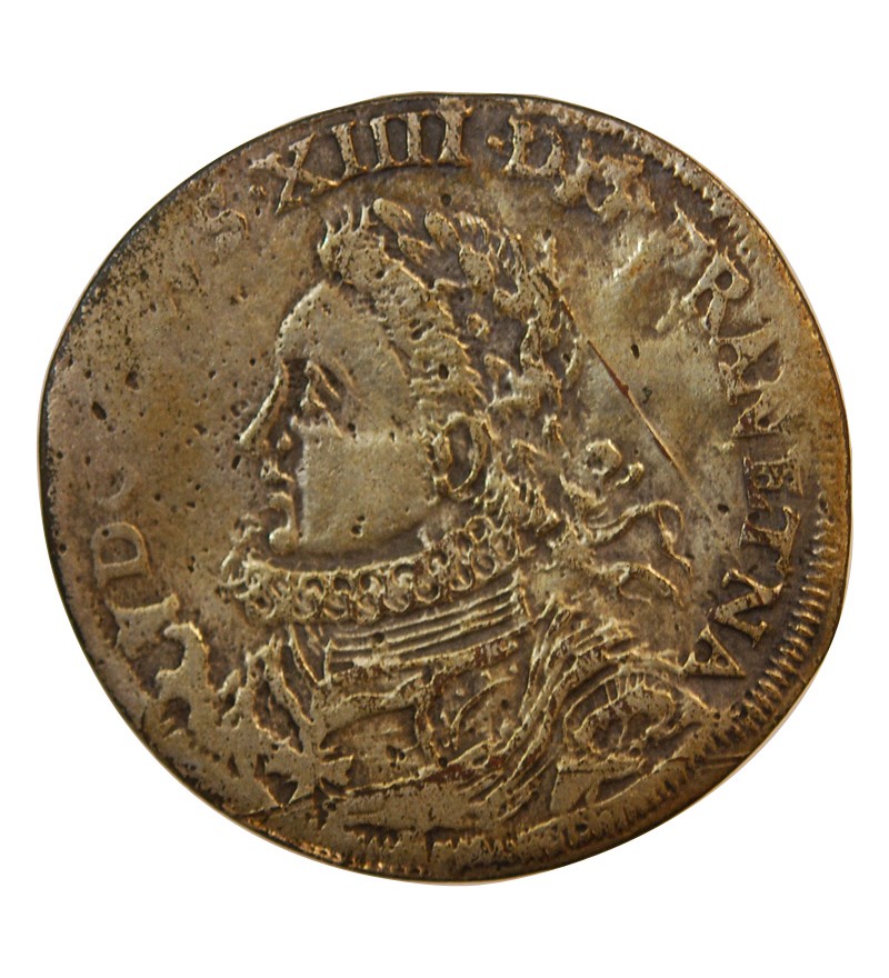 NUREMBERG, Wolf Lauffer – JETON de compte Louis XIV – XVIIe siècle – F.13010 var.