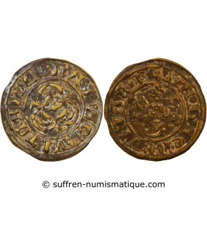 NUREMBERG, Hans Schultes – JETON de compte à la rose – XVIe siècle – Mit.1336 var.