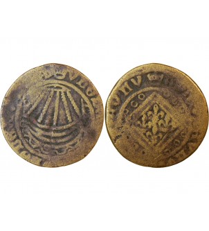 NUREMBERG – JETON de compte à la nef – XVe siècle 2