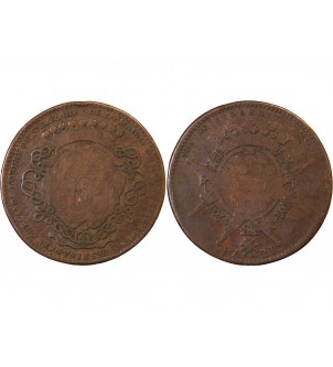 MAIRE DE NANTES, Gérard Mellier – JETON cuivre 1721 2