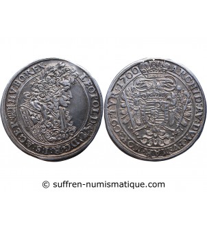 Hongrie HONGRIE - LEOPOLD Ier 1/2 THALER 1700 KREMNITZ﻿