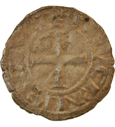 NIVERNAIS, COMTE DE NEVERS, Mahaut II (1257-1262) – DENIER argent