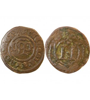 ARRAS, Chapitre de Notre-Dame – MEREAU de 2 deniers - XVe siècle 2