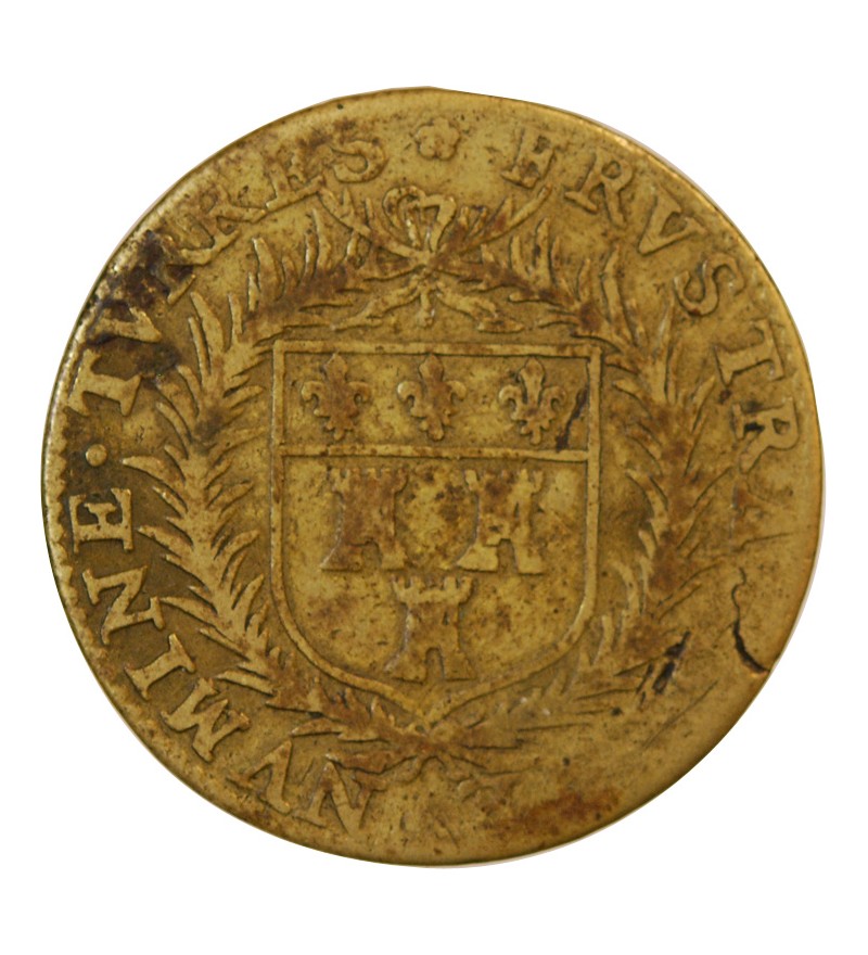 TOURAINE, MAIRE DE TOURS, Pierre Coheu - JETON Laiton 1585