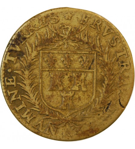 TOURAINE, MAIRE DE TOURS, Pierre Coheu - JETON Laiton 1585