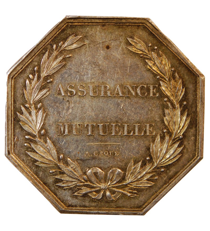 ASSURANCE MUTUELLE, INDRE ET LOIRE - JETON Argent