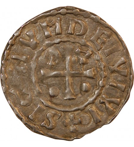 MAINE - DENIER argent au nom d'HERBERT Ier - 1014-1246