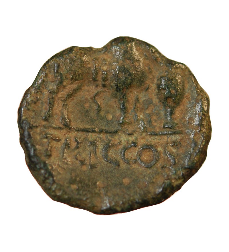 TURONS, REGION DE TOURAINE - Bronze TVRONOS "au taureau" - LT.6697