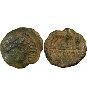 TURONS, REGION DE TOURAINE - Bronze TVRONOS "au taureau" - LT.6697 2