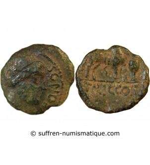 TURONS, REGION DE TOURAINE - Bronze TVRONOS "au taureau" - LT.6697