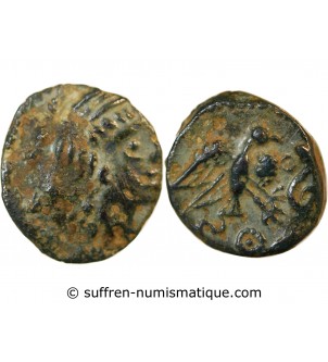 CARNUTES, REGION DE LA BEAUCE - BRONZE "à l'aigle et au serpent" - Atlas.6077