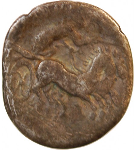 CAMPANIE, NEAPOLIS (Naples) - TRIOBOLE argent