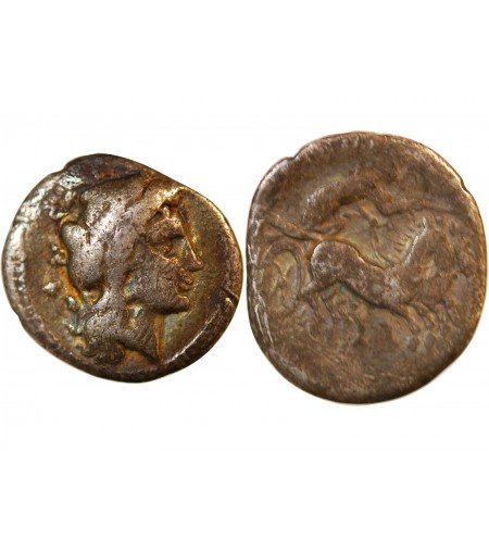 CAMPANIE, NEAPOLIS (Naples) - TRIOBOLE argent