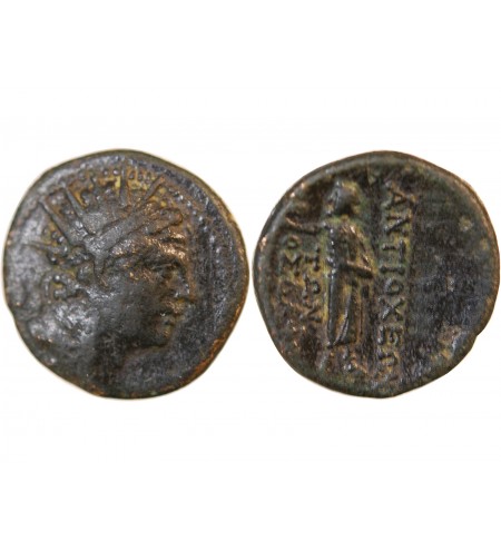 SELEUCIDE, ANTIOCHUS IV - BRONZE- 169-164 AV JC