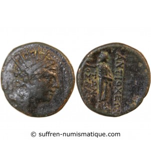 SELEUCIDE, ANTIOCHUS IV - BRONZE- 169-164 AV JC