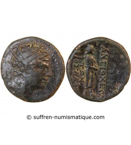 SELEUCIDE, ANTIOCHUS IV - BRONZE- 169-164 AV JC