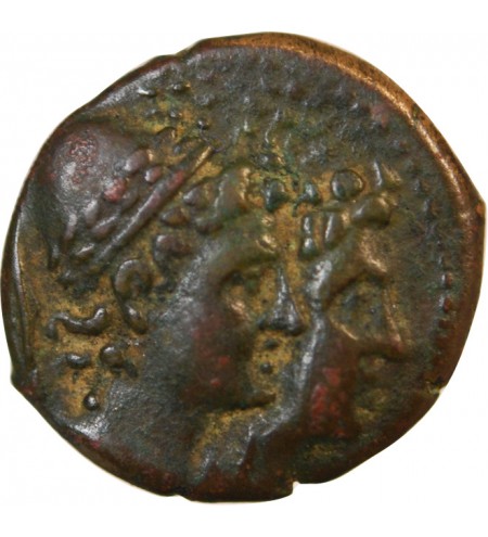 BRUTTIUM, RHEGIUM  - TETRAS bronze - 203/89 av. JC