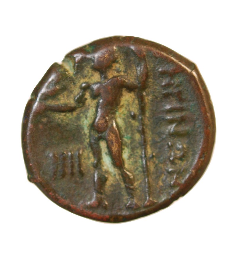 BRUTTIUM, RHEGIUM  - TETRAS bronze - 203/89 av. JC