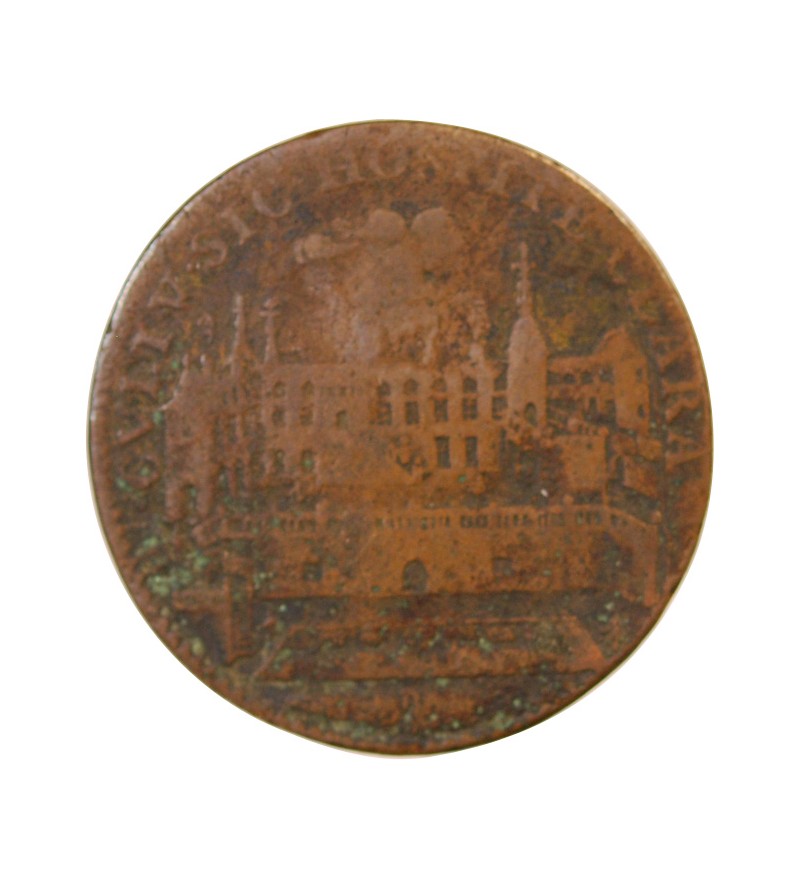 MAIRE D’ANGERS, Jacques Charlot – JETON cuivre 1685