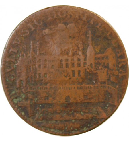 MAIRE D’ANGERS, Jacques Charlot – JETON cuivre 1685