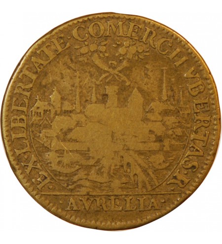 ORLÉANAIS, Communauté des marchands de Loire – JETON laiton 1653