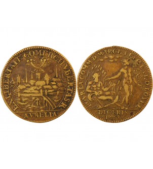 ORLÉANAIS, Communauté des marchands de Loire – JETON laiton 1653 2