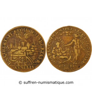 ORLÉANAIS, Communauté des marchands de Loire – JETON laiton 1653