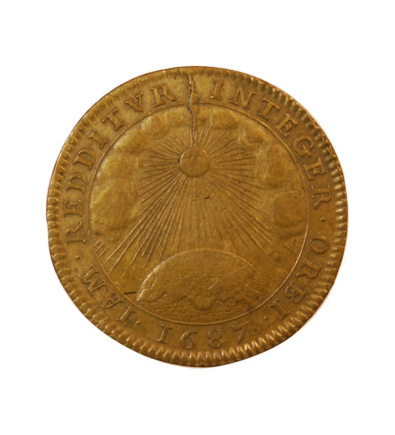 ILE DE FRANCE, Henri de Fourcy, prévôt des marchands - JETON 1685