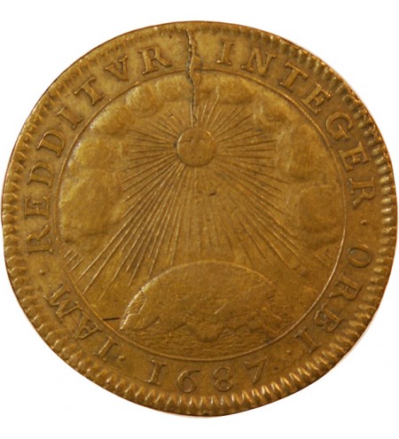 ILE DE FRANCE, Henri de Fourcy, prévôt des marchands - JETON 1685