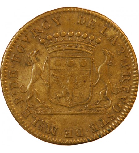 ILE DE FRANCE, Henri de Fourcy, prévôt des marchands - JETON 1685