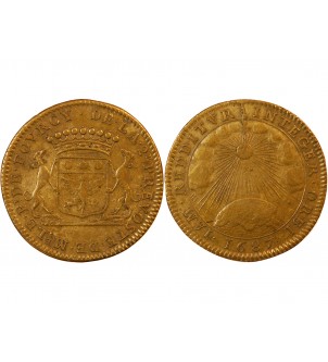 ILE DE FRANCE, Henri de Fourcy, prévôt des marchands - JETON 1685 2