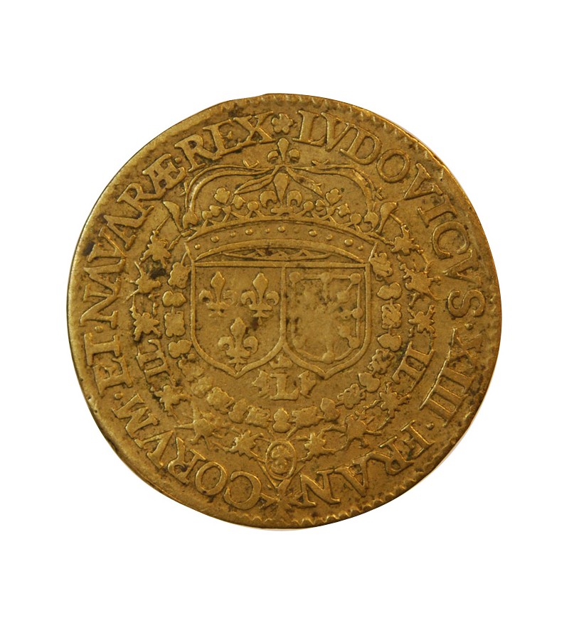 LOUIS XIII – JETON laiton - F.12278 var.