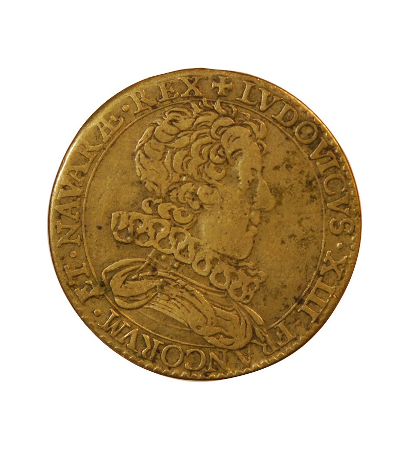 LOUIS XIII – JETON laiton - F.12278 var.