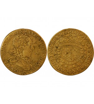 LOUIS XIII – JETON laiton - F.12278 var. 2