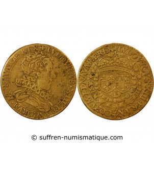 LOUIS XIII – JETON laiton - F.12278 var.