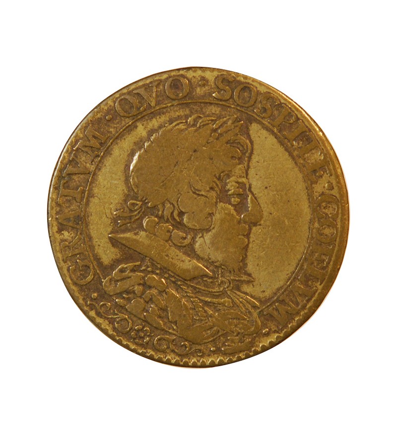 LOUIS XIII – JETON laiton - F.12245 var.