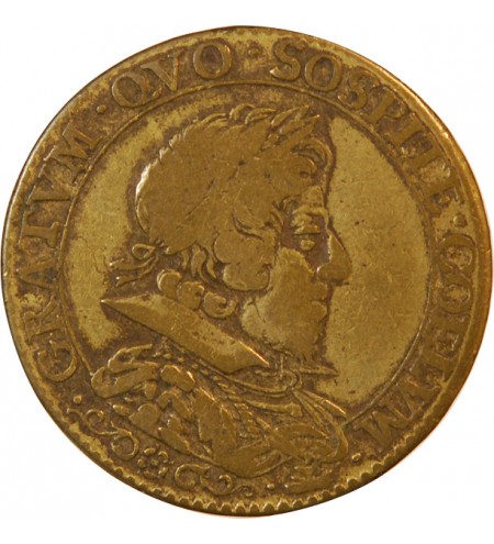 LOUIS XIII – JETON laiton - F.12245 var.