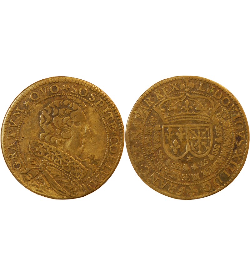 ARDENNES, FABRIQUE DE JETONS DE SEDAN, Louis XIII - JETON laiton - F.7960