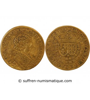 ARDENNES, FABRIQUE DE JETONS DE SEDAN, Louis XIII - JETON laiton - F.7960